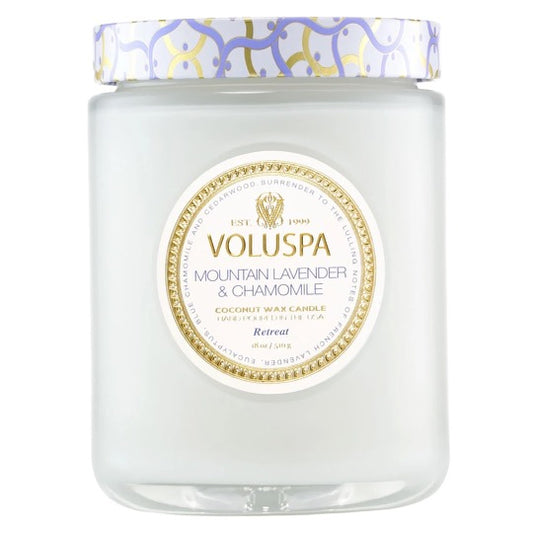 Voluspa Mountain Lavender & Chamomile Candle