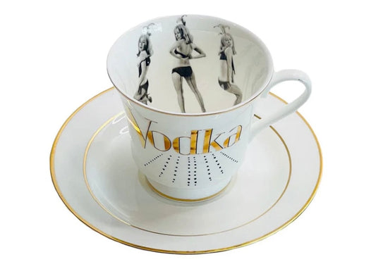 Spitfire Girl Vodka Tea Cup Set