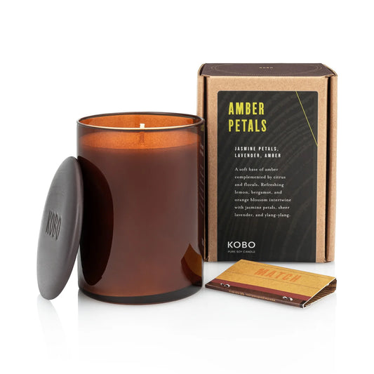 KOBO Amber Petals Candle