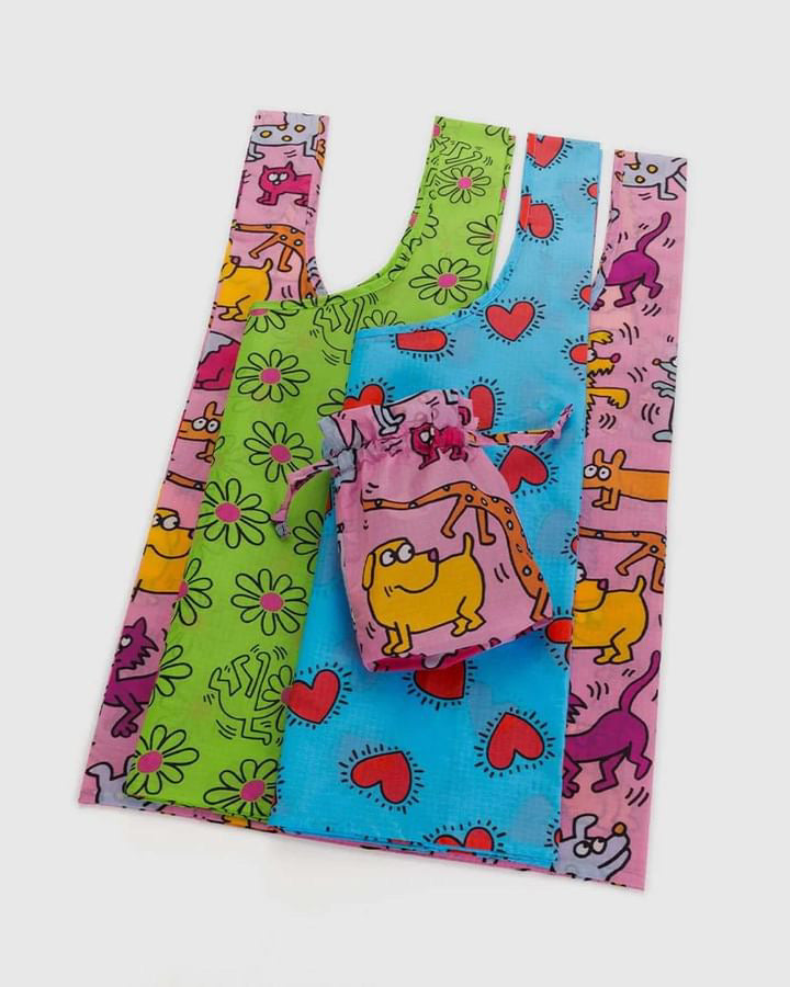 Baggu Keith Haring 3pk