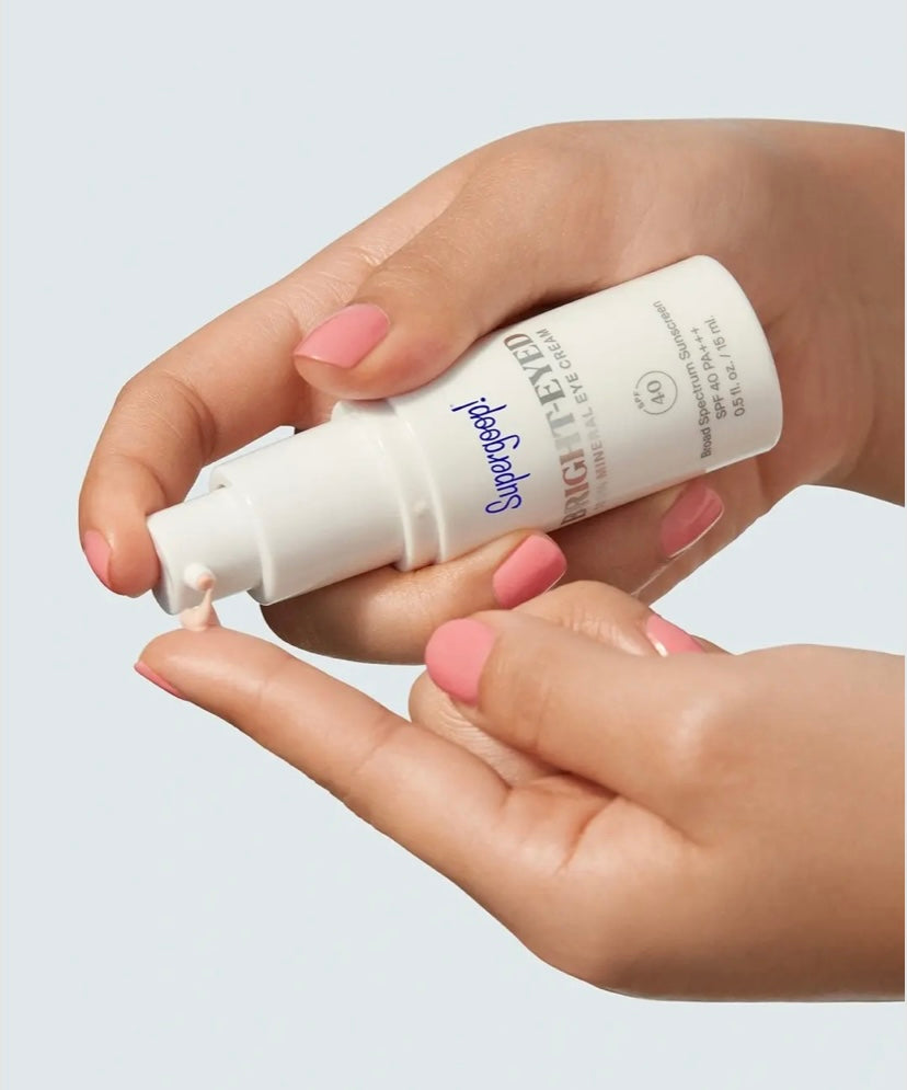 Supergoop Bright-Eyed 100% Mineral Eye Cream SPF 40
