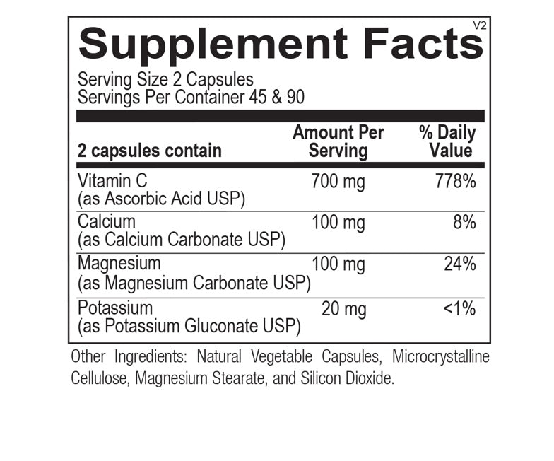 OMP Buffered C Capsules 90ct