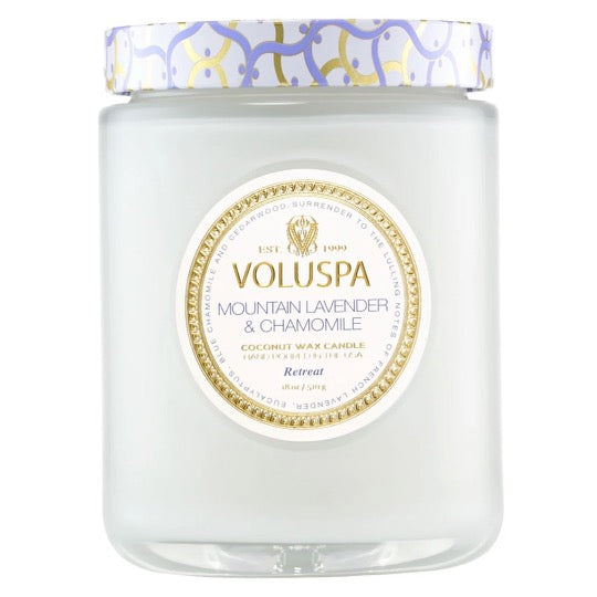 Voluspa Mountain Lavender & Chamomile Candle