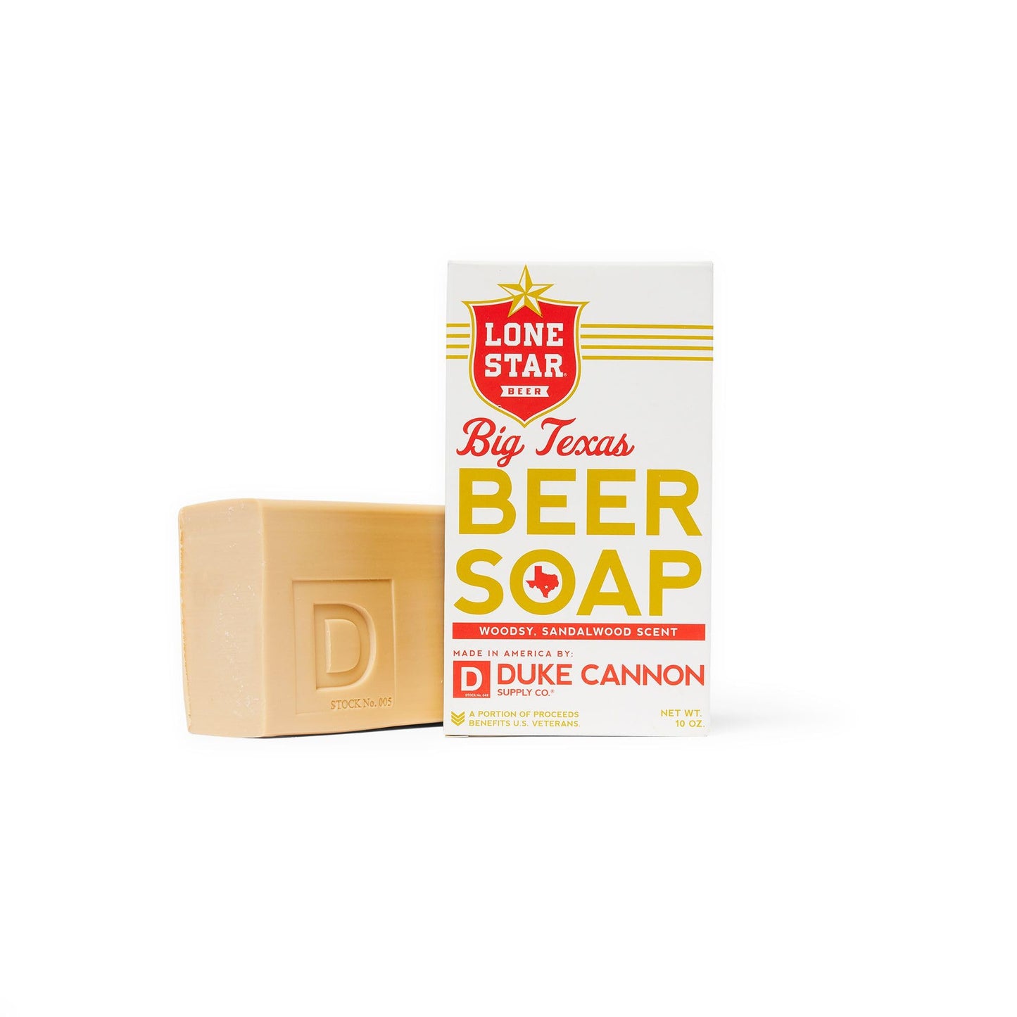 Duke Cannon Lone Star Soap Bar