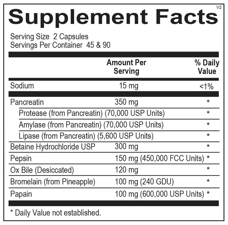 Ortho Digestzyme 90ct