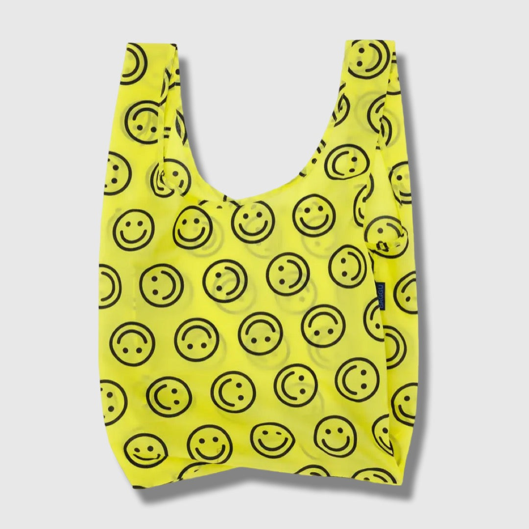 Baggu Yellow Happy Standard Bag