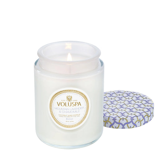 Voluspa Mountain Lavender & Chamomile Candle