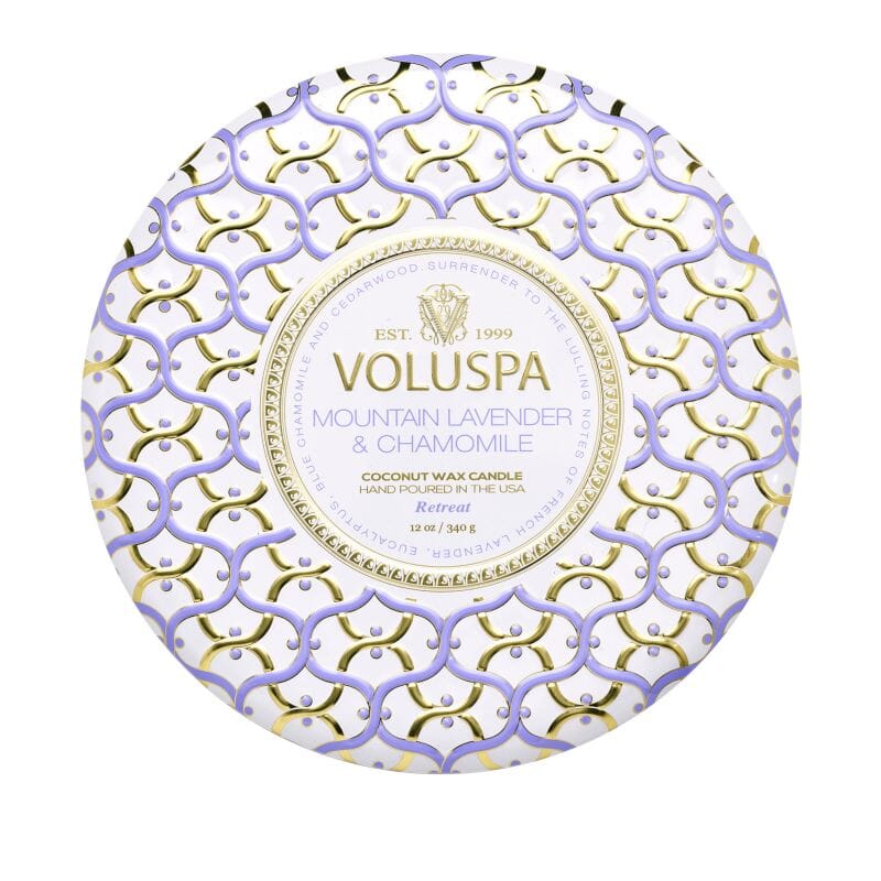 Voluspa Mountain Lavender & Chamomile Candle