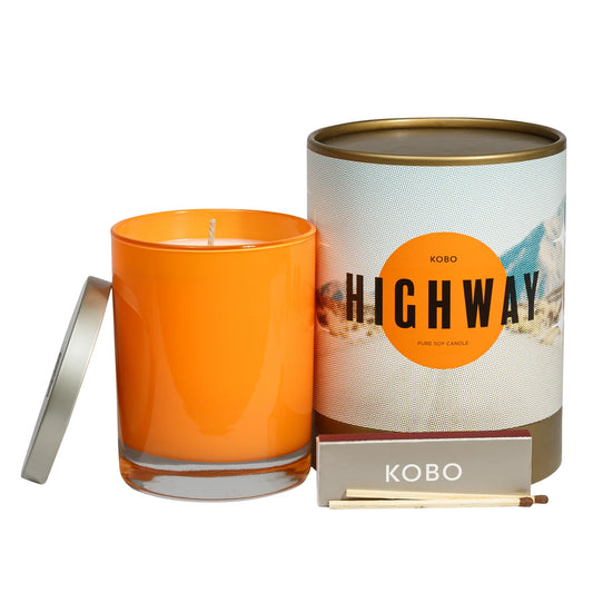 KOBO Road Trip Highway Candle