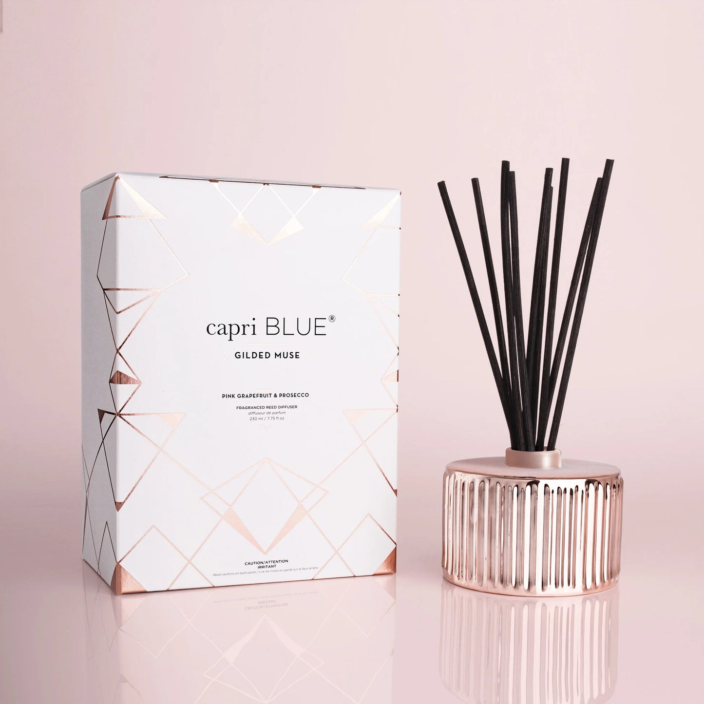 CB Pink Grapefruit & Prosecco Gilded Reed Diffuser