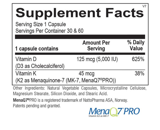 OMP Vitamin K2 with D3 60ct