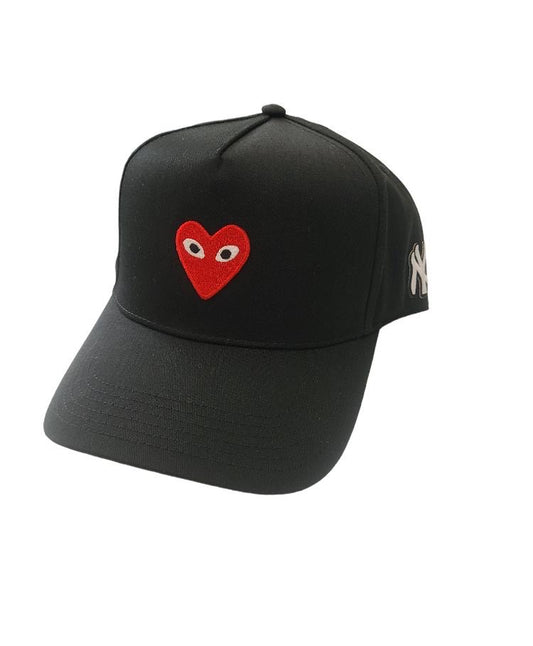 Snap-back CDG red heart