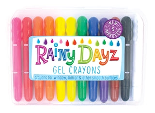 Ooly Rainy Dayz Gel Crayons - Set of 12
