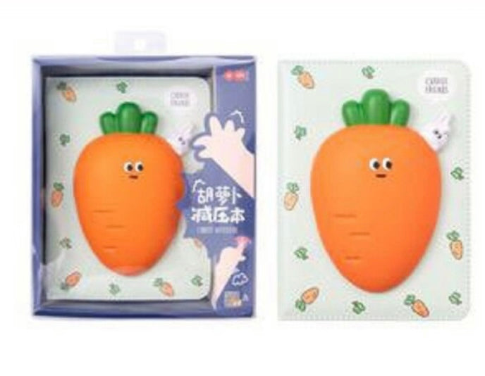 SASHI - Set: Squishy Carrot Medium Notebook + Pen