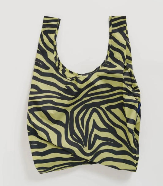 BAGGU Olive Zebra Standard Bag