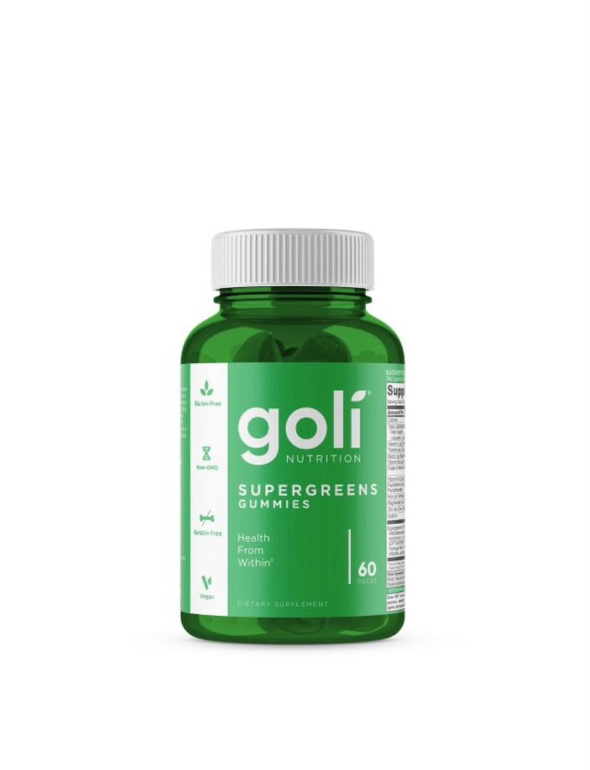 Goli Supergreens 60ct Vitamins