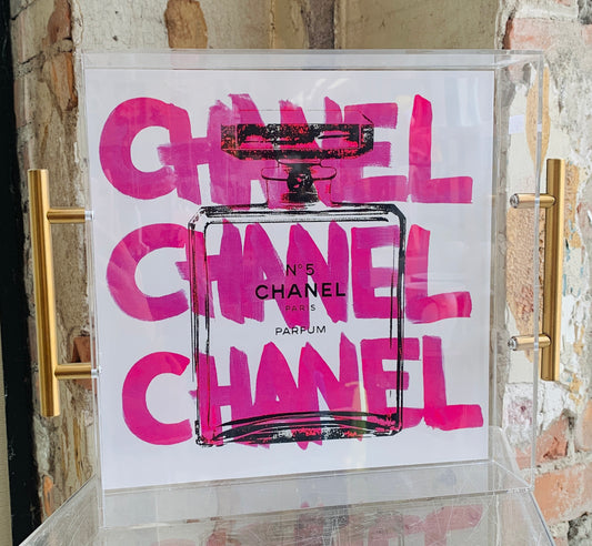 Chanel Acrylic Tray