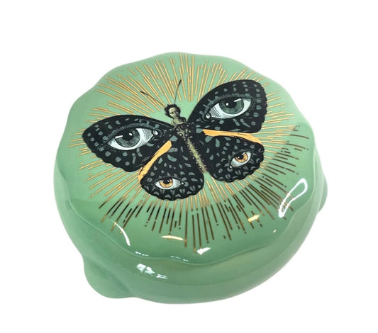 Spitfire Girl Madame Butterfly  Ceramic Box
