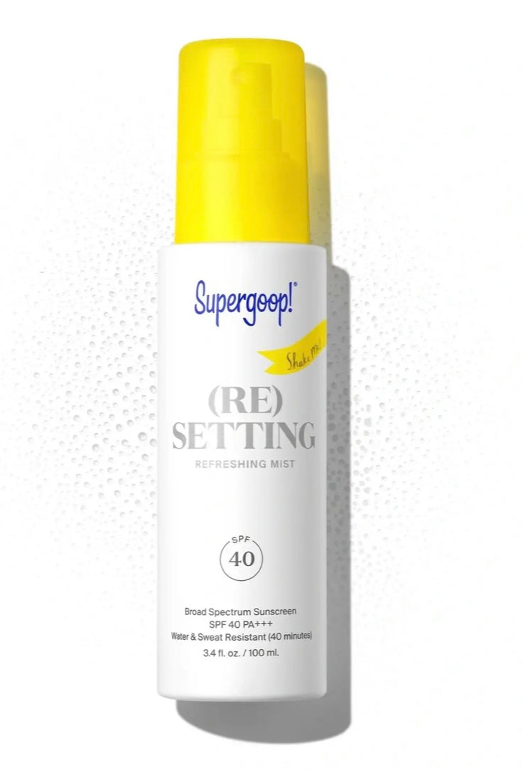 Supergoop (Re)setting Refreshing Mist SPF 40