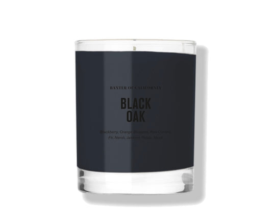 Baxter Black Oak Candle