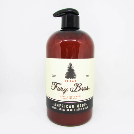 Fury Bros Cedar Hand and Body Wash
