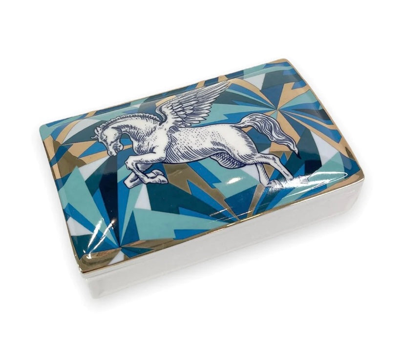 Spitfire Girl Pegasus Ceramic Box